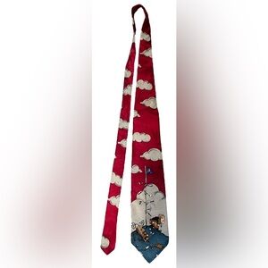 Vintage Gary Patterson Balancine Hot Cakes Novelty Mens Tie